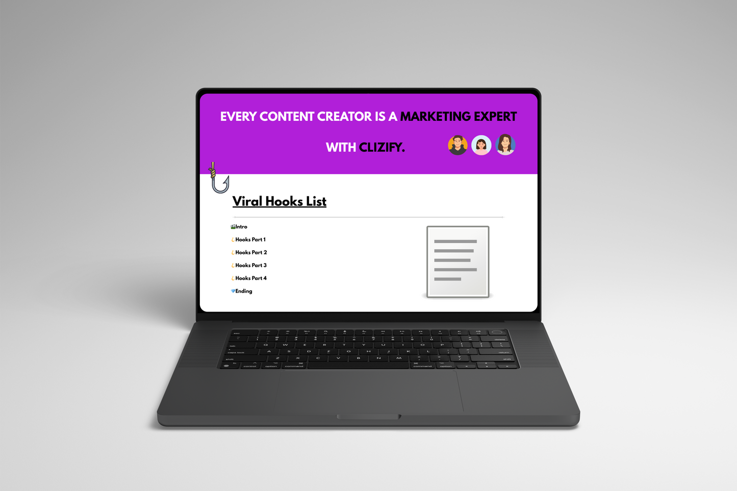 Clizify Viral Hooks List